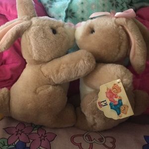 PJ Toys Plush Kissing Bunnies